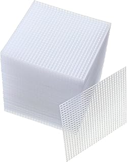 100 pièces de tissu à mailles carrées de 4,5 pouces, tissu à mailles