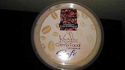 Crème pour le visage carla dominicaine à l'extrait de café, lot de 2