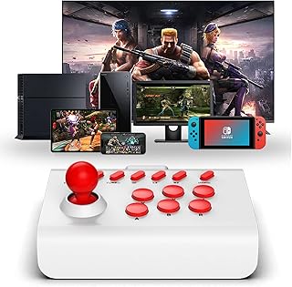 Joystick de combat d'arcade sans fil joso pour iphone android ps4