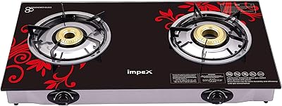 Cuisinière à gaz lp impex igs 1212f en acier inoxydable épaisseur 6 mm