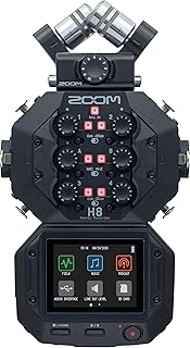 Enregistreur portable zoom h8 (compatible avec l'enregistrement jusqu'à 12 pistes) 6