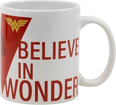 Tasse en céramique disney wonder woman, 325 ml, multicolore