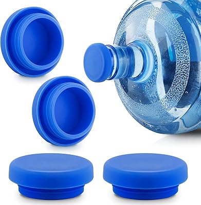 Couvercle de carafe à eau, couvercles en silicone anti-éclaboussures de 5 gallons, couvercle