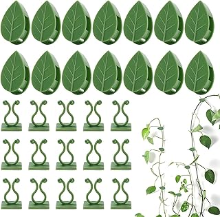 U-home 120 pièces pinces murales pour plantes grimpantes adhésives de vigne en acrylique