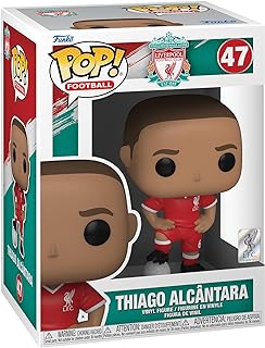 Funko 57863 pop! football : figurine en vinyle liverpool thiago alcantara, multicolore, 9,5