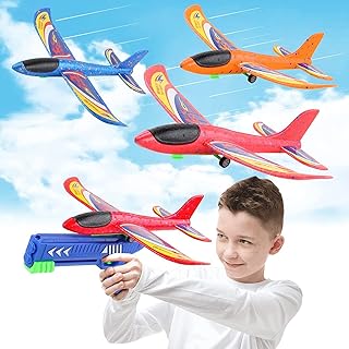 Avion jouet ecv modèle d'éjection en un clic avion en mousse avec lanceur
