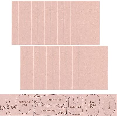 20 feuilles de ruban moleskin, rembourrage de prévention des ampoules pour les pieds, rembourrage en moleskine pour chaussures, moleskin pour la prévention des ampoules des pieds, coussinets pour bottes de randonnée réduisant la douleur de friction (peluches). Diaytar : La plateforme qui démocratise le shopping en ligne au Sénégal