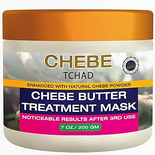 Masque en poudre de chebe pour la croissance des cheveux