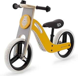 Vélo d'équilibre en bois léger unique pour enfants 12 pouces à partir