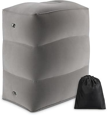 Repose-pieds de voyage gonflable babyski pour enfants, conception d'avion, lit plat à hauteur