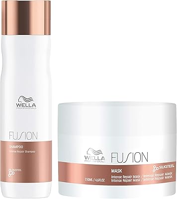 Wella professionals wella professionals fusion shampooing réparation intense 250 ml et masque 150