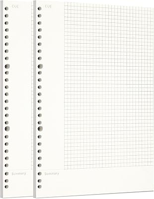 Paquet de 2 zelten b5 120 feuilles - 240 pages papier perforé connell