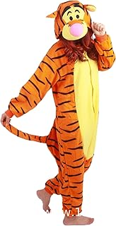 Pyjama de costume d'animal une pièce unisexe pour adulte