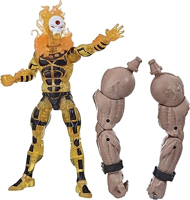 Figurine à collectionner sunfire de marvel hasbro legends series 6" x-men : age