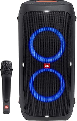 Ensemble système audio bluetooth sans fil portable haute puissance jbl partybox 310 avec