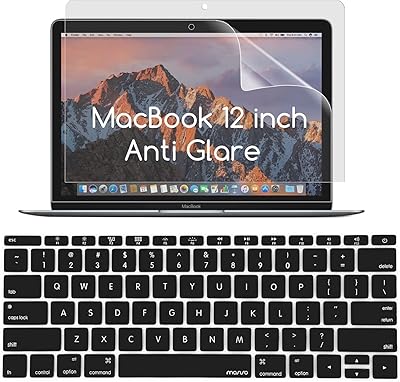 Protecteur d'écran antireflet mat canpol pour apple macbook 12 pouces avec écran