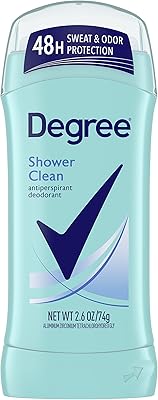 Déodorant et antisudorifique degree dry protection shower clean pour femme, 2,6 oz