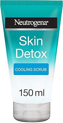 Gommage rafraîchissant pour le visage neutrogena, détoxifiant la peau, format 150 ml