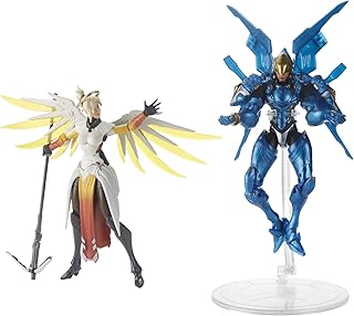 Ensemble de figurines hasbro overwatch ultimates fara et mercy, lot de 2 6"