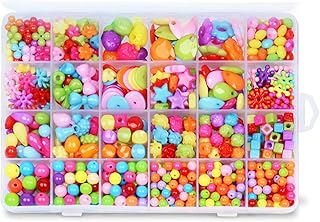 Ibama 24 grilles de perles d'amour couleur bonbon fruits rondes fleurs