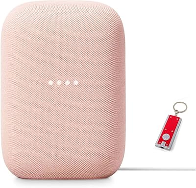 Haut-parleur bluetooth google avec porte-clés led - diffusion de musique sans fil
