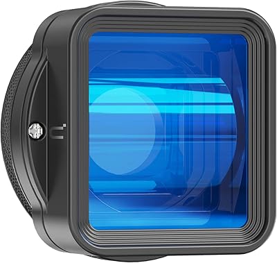 Objectif de caméra mobile ulanzi anamorphic 1.55xt, objectif de film mobile grand écran