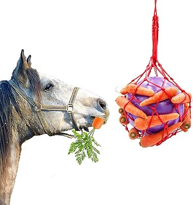 Jouet de mangeoire à carottes pour cheval, jouet à suspendre pour chèvre, cheval