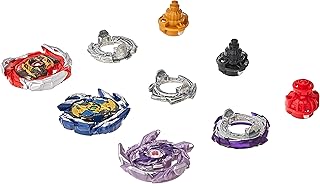 Beyblade bart surge speedstorm thunder threat set 3 pièces - colossal fafnir f6
