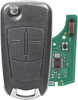 Clé de rechange à 2 boutons pour vauxhall opel corsa di meriva b