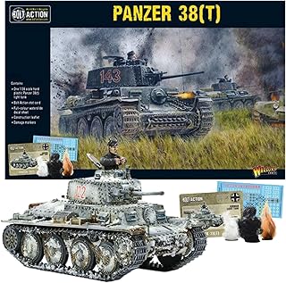Wargames livrés warlord games bolt action tank war panzer 38(t) miniatures de la seconde guerre mondiale, modèle de char de l'armée 28 mm pour wargaming miniature. Diaytar : La révolution discount est en marche