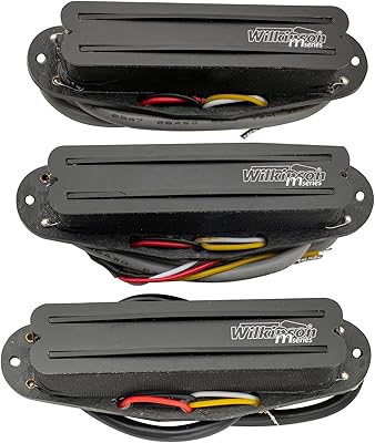 Wilkinson & tbs hot ceramic humbucker pickup set, simple bobine pour guitare électrique stratocaster, noir. Profitez des meilleurs deals du Sénégal sur Diaytar