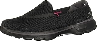 Chaussure skechers go walk 3 pour hommes, noir, 39,5 eu