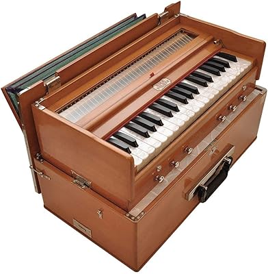 Pena harmonium 23b pliable ultra portable 3 1/4 octaves 6 tons harmonie classique en bois, connecteur et sac en nylon, instrument de musique indien kirtan a440hz. Diaytar : Où chaque achat est une victoire pour votre budget