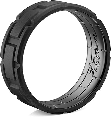 Bague de mariage en silicone respirant de haute qualité pour hommes et femmes