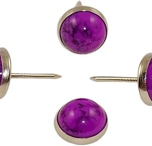 Decotax 7/16" outils à ongles pour tissus d'ameublement en marbre, 25 pièces/paquet dwm, métal, violet, 7/16. Diaytar : Votre allié pouvoir d'achat au quotidien