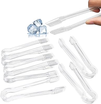 Pinces de service pour buffet en plastique 8 pièces 63" petites
