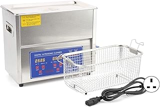 Nettoyeur à ultrasons, chauffage de nettoyage de baignoire à ultrasons 6 l