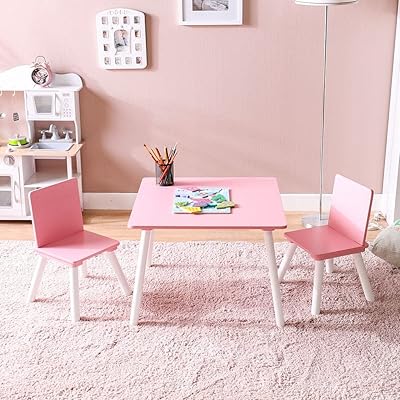 Ensemble table et chaises danube home pour jeunes enfants 1+2 | ensemble