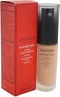 Fond de teint liquide shiseido syncro skin lasting pour femme, spf 20, n° 4