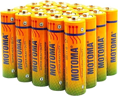 Pile au chlorure de zinc motoma 1,5 v aa shdy-r6p-4s (paquet de 20). Vos marques préférées à prix réduits sur Diaytar