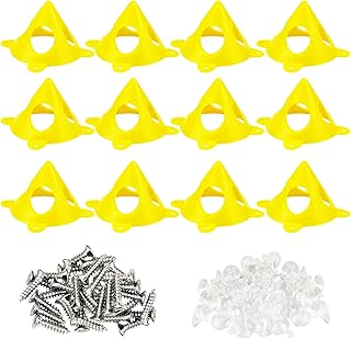 12 pièces pyramide de peintres cône jaune support de toile porte d'armoire