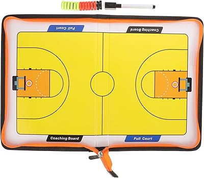 Tableau d'entraînement effaçable à sec de basket-ball, tableau de stratégie magnétique de basket-ball