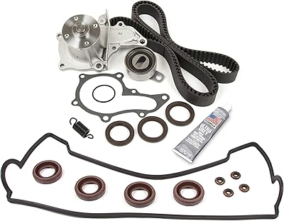 Kit de courroie de distribution evergreen tbkvc236 pour pompe à eau toyota corolla