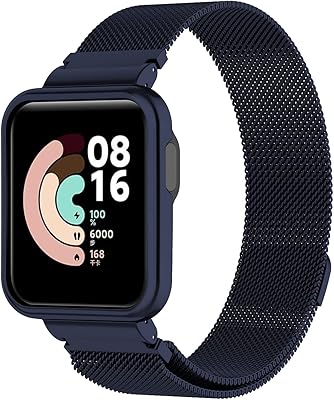 Bracelets métalliques o ozone compatibles avec la montre intelligente mi smart watch lite/redmi