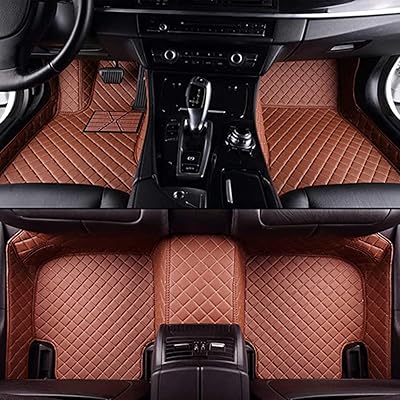 Tapis de sol en cuir pu pour hyundai elantra 2017-2021, couverture complète toutes