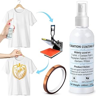 Peinture en aérosol de sublimation pour t-shirts en coton colle avec ruban résistant