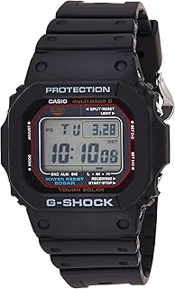 Montre de sport en résine à énergie solaire g-shock gwm5610-1 pour hommes, noir