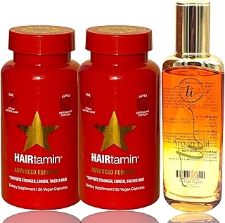2 vitamines pour la croissance des cheveux d'hertamine - pour des cheveux plus forts et plus longs en plus de l'huile d'argan de tiwasi. Découvrez Diaytar, la marketplace sénégalaise qui révolutionne vos achats en ligne