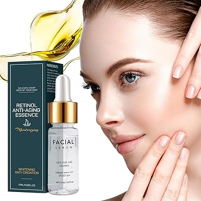 Sérum anti-âge au rétinol, sérum crème pour lisser les ridules et éclaircir la peau,