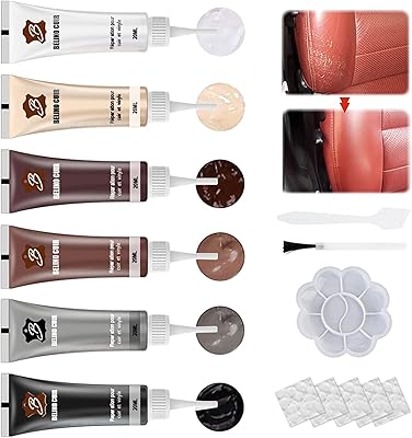 Kit de réparation du cuir gunbaro kit pour canapés voiture sièges meubles